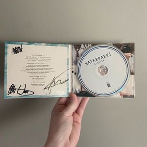 authentic waterparks signed cluster cd